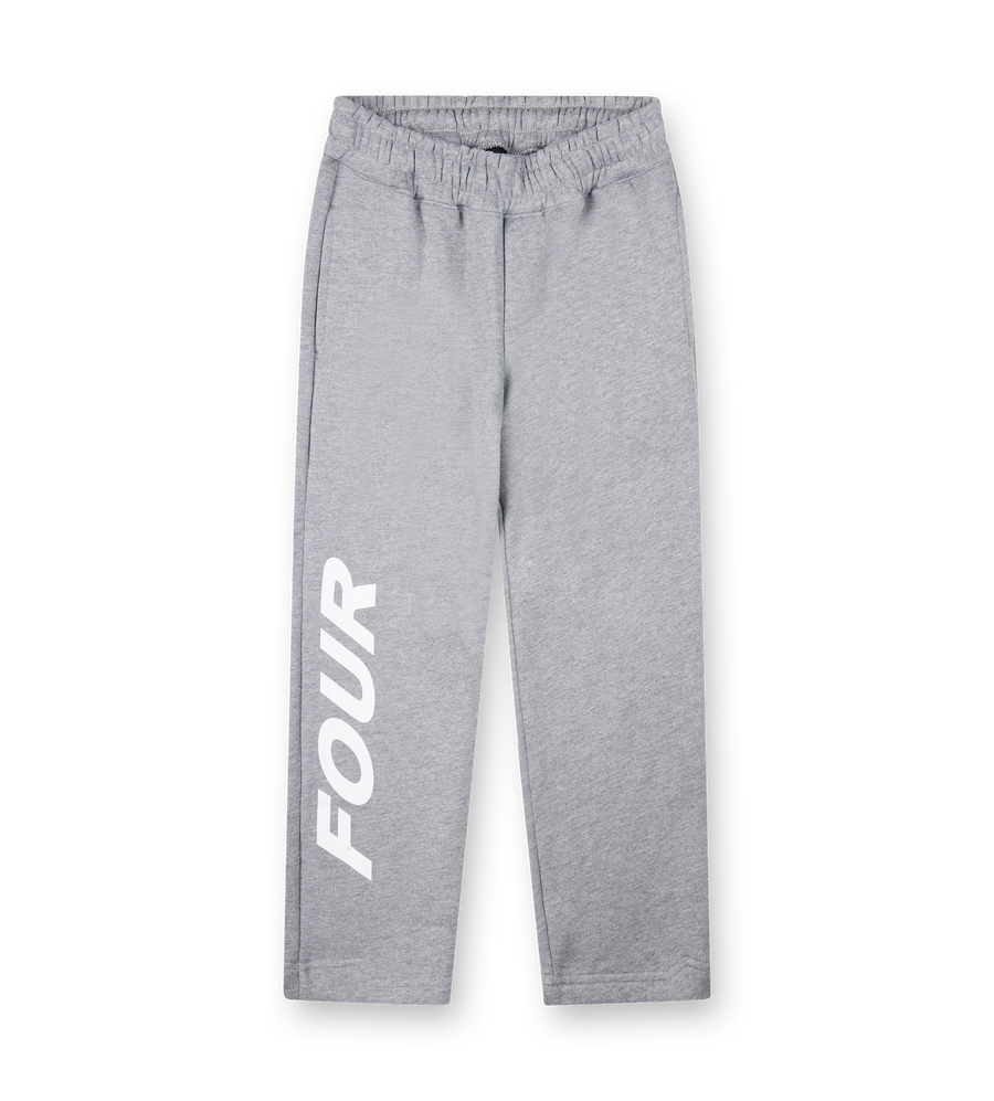 Reconstructed Circles Straight Leg Pants Grey Melange
