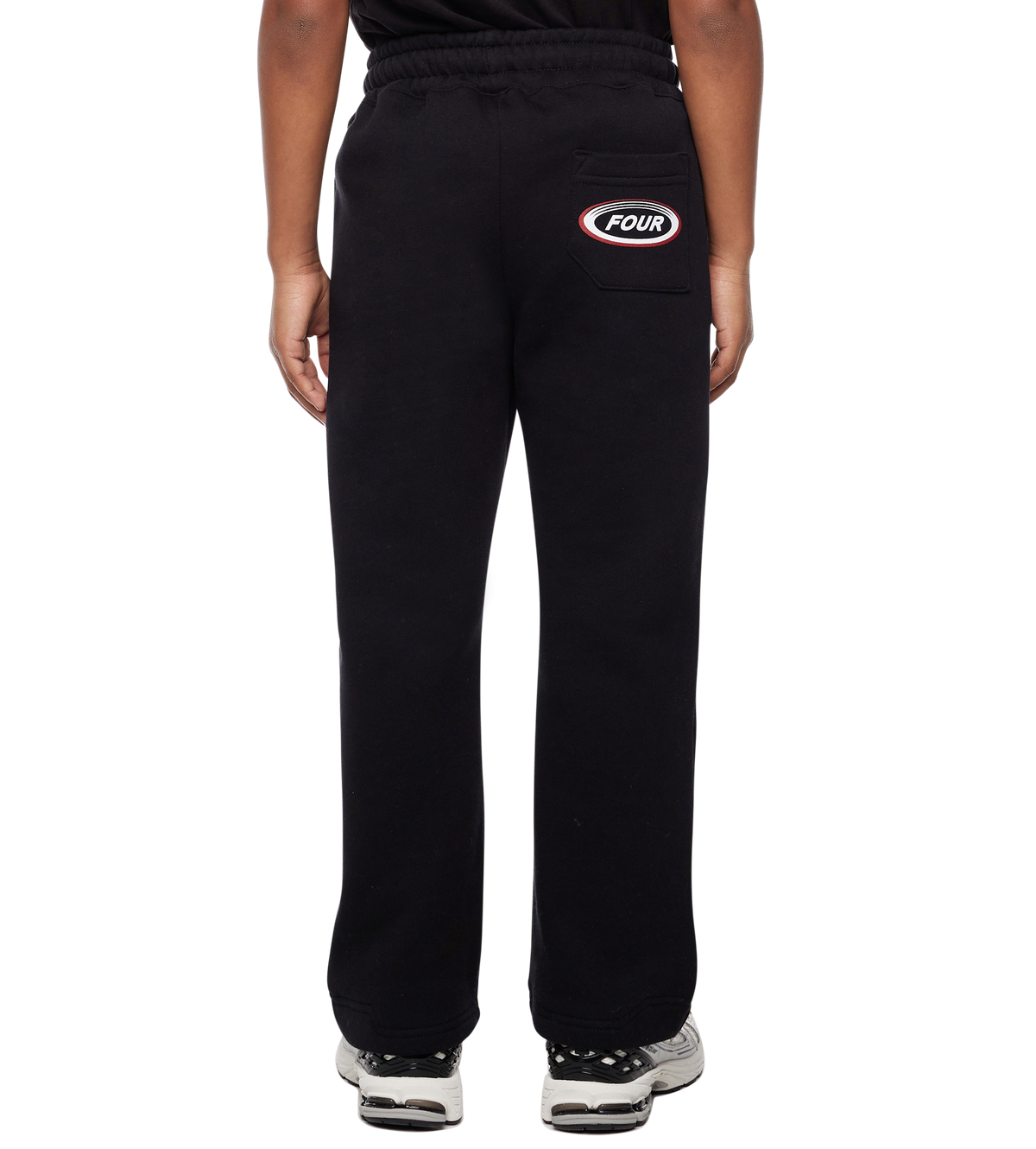 Reconstructed Circles Straight Leg Broek Zwart