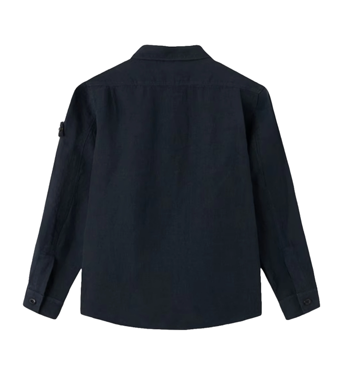 Kids Regular Fit Overshirt in Navy Blue
