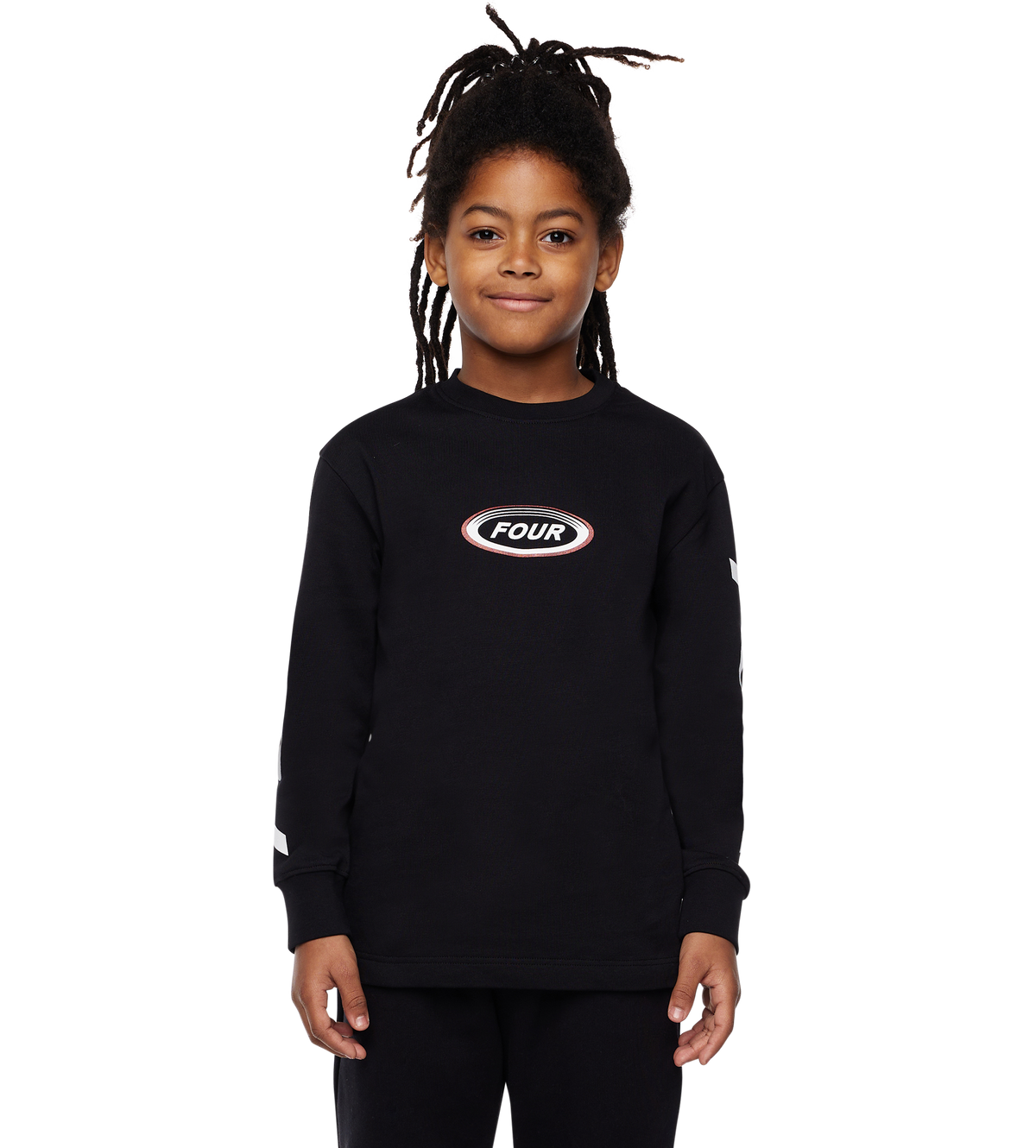 Reconstructed Circles Longsleeve Zwart