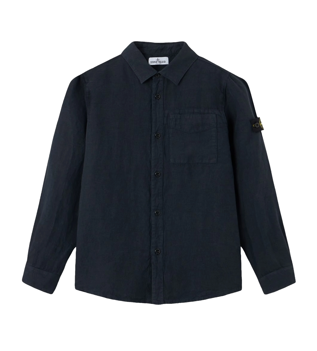 Kids Regular Fit Overshirt in Navy Blue