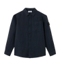 Kids Regular Fit Overshirt in Marineblauw