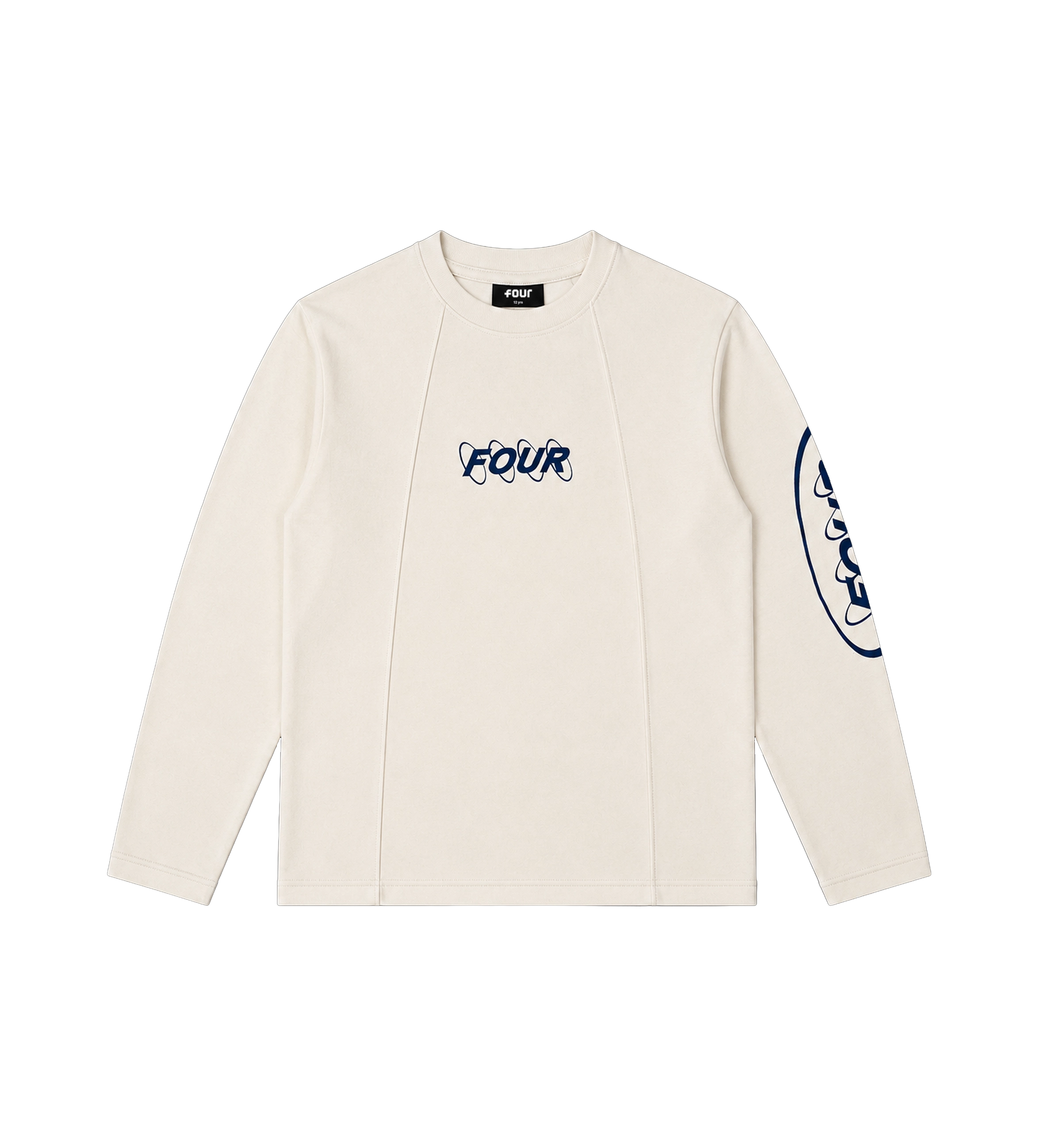 Contained Circles Longsleeve Cannoli Cream