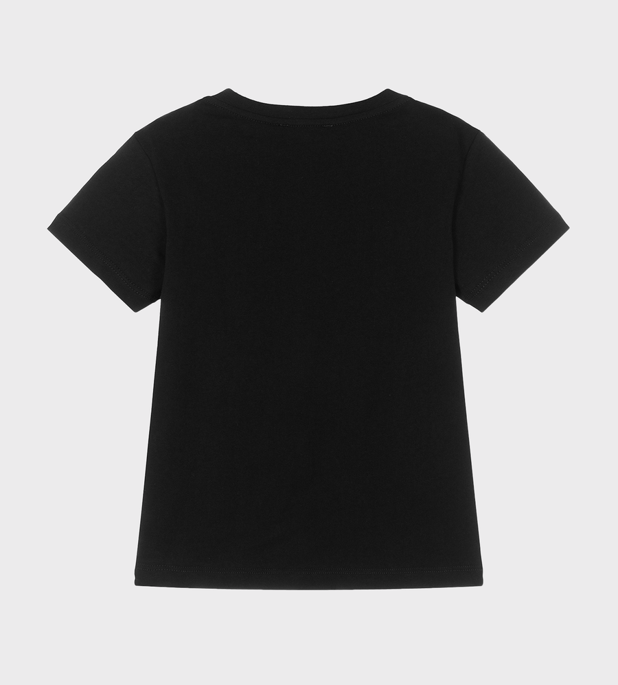 Logo-Print Cotton T-shirt Black