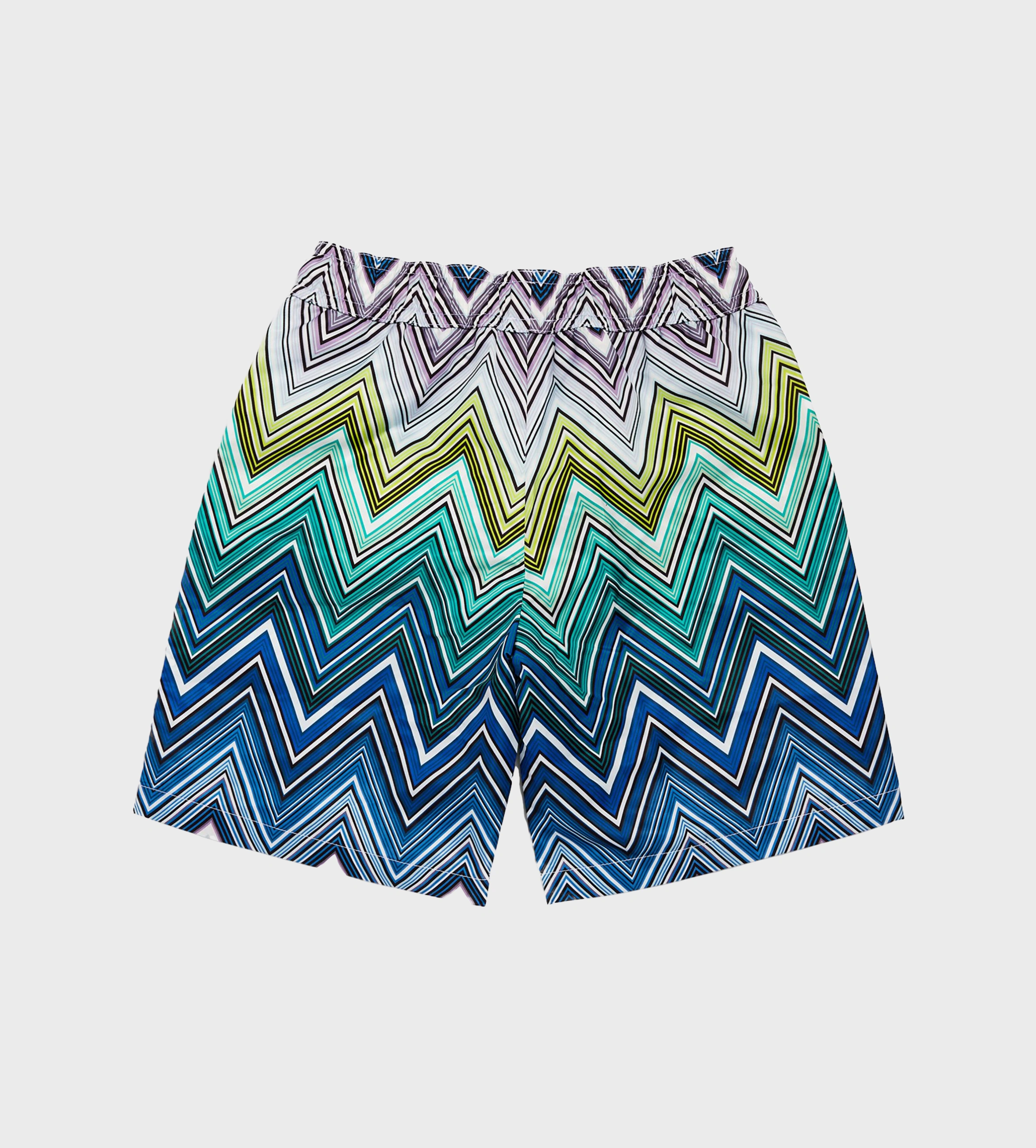 Missoni zigzag-print swim shorts - White