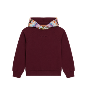 Kids Logo hoodie pruim