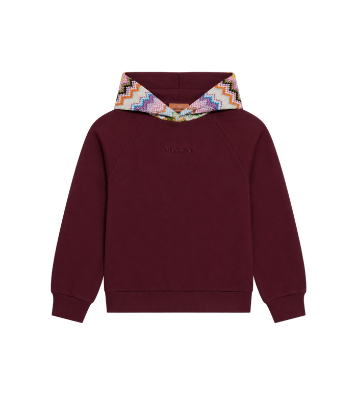 Kids Logo hoodie pruim