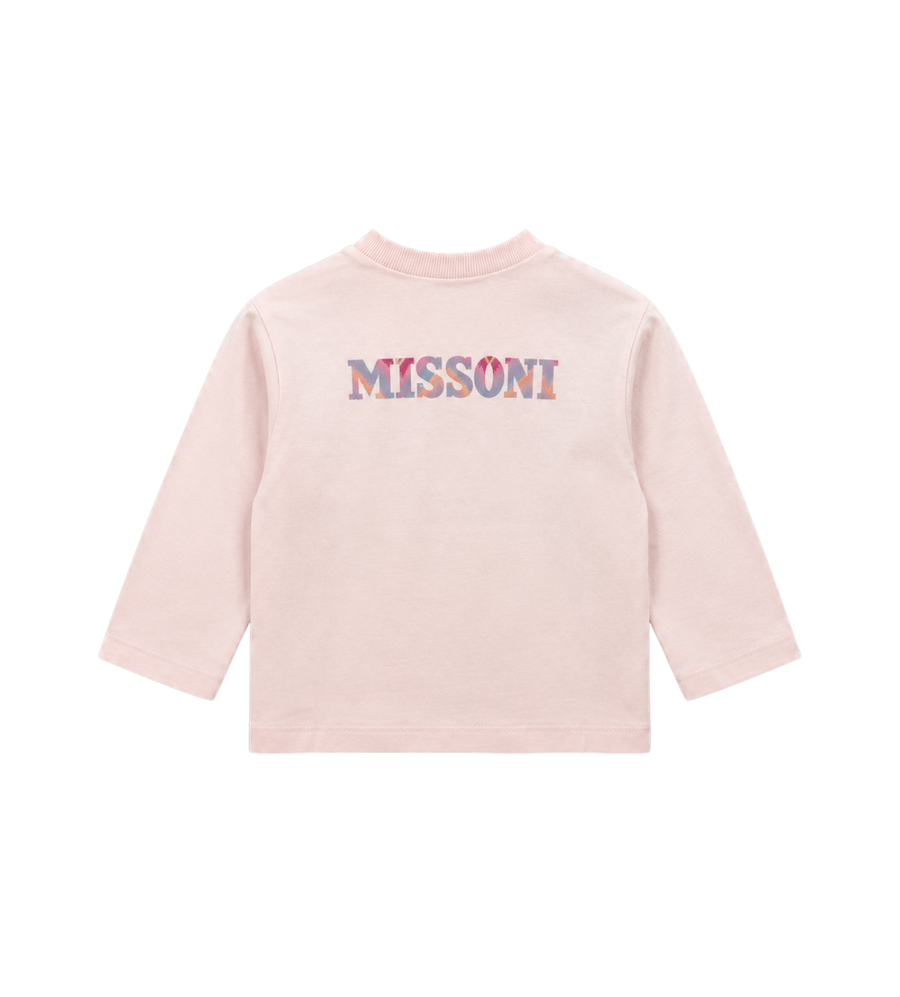 Baby Logo Longsleeve T-Shirt Lichtroze