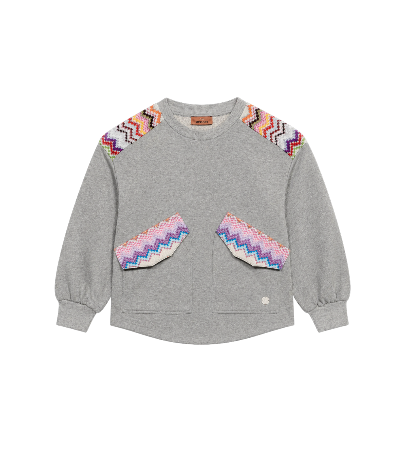 Kids Logo Sweater Grijs Melange