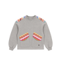 Kids Logosweatshirt grijs Melange
