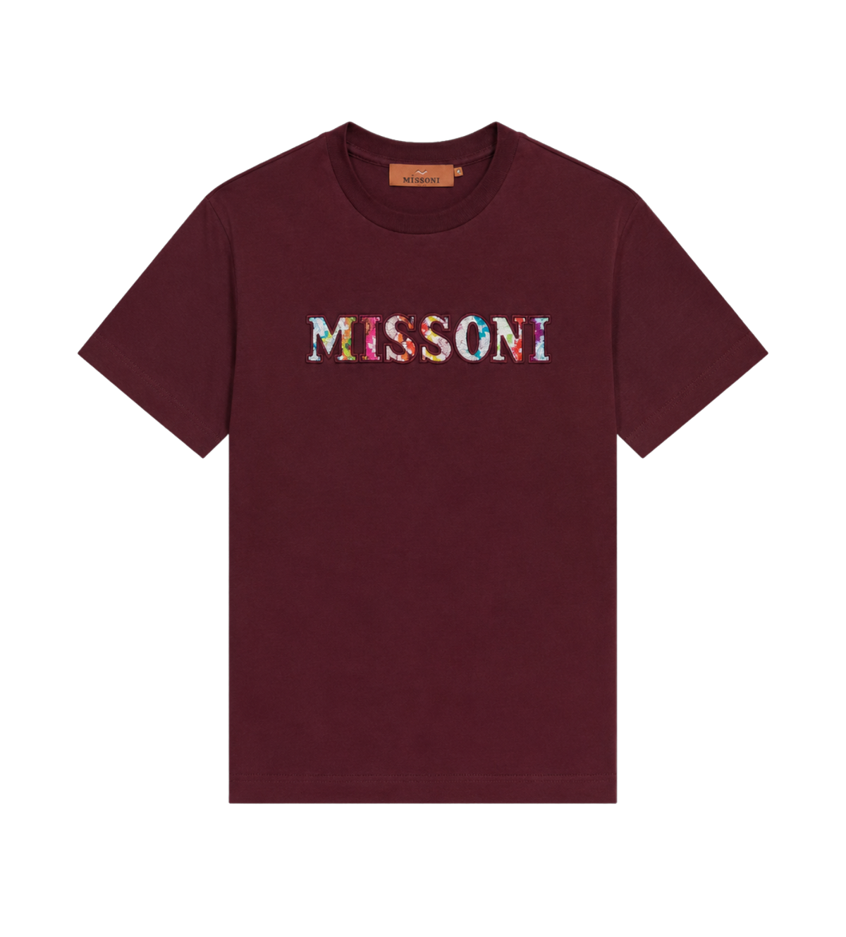 Kids Katoenen T-shirt met print Pruim