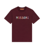 Kids Katoenen T-shirt met print Pruim