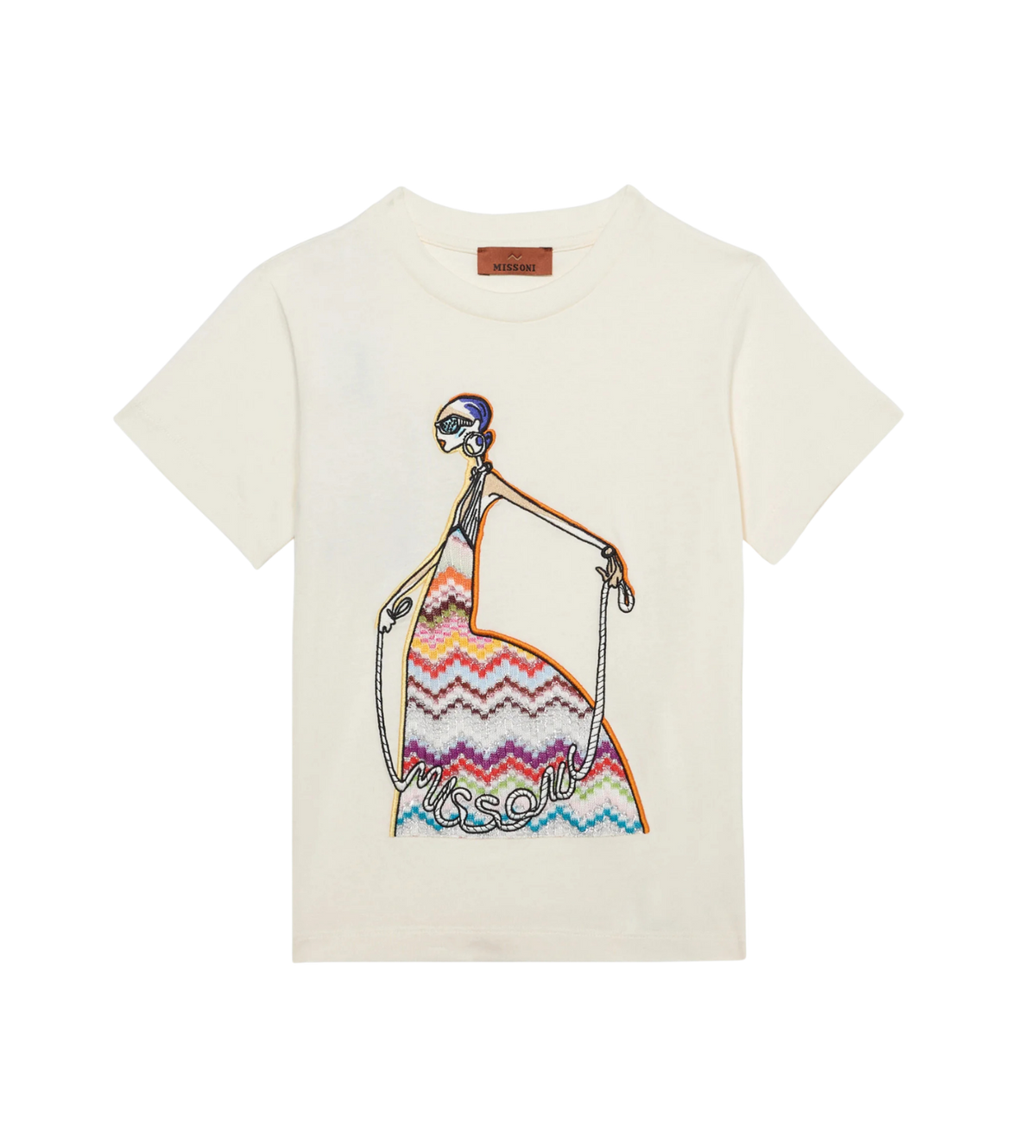 Kids Logo T-shirt Ivoor