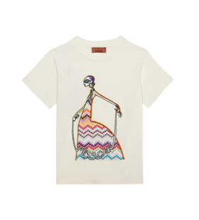 Kids Logo T-shirt Ivoor