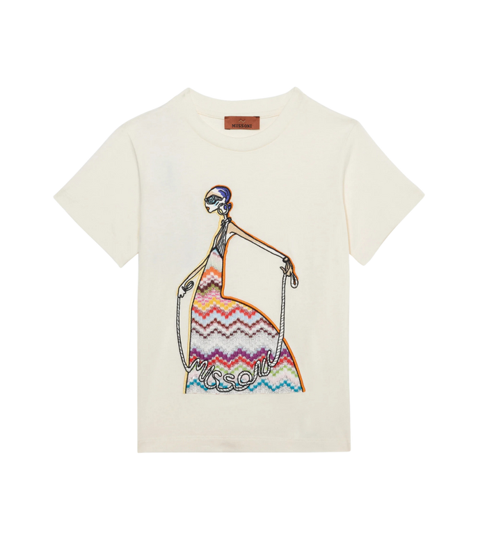 Kids Logo T-shirt Ivoor