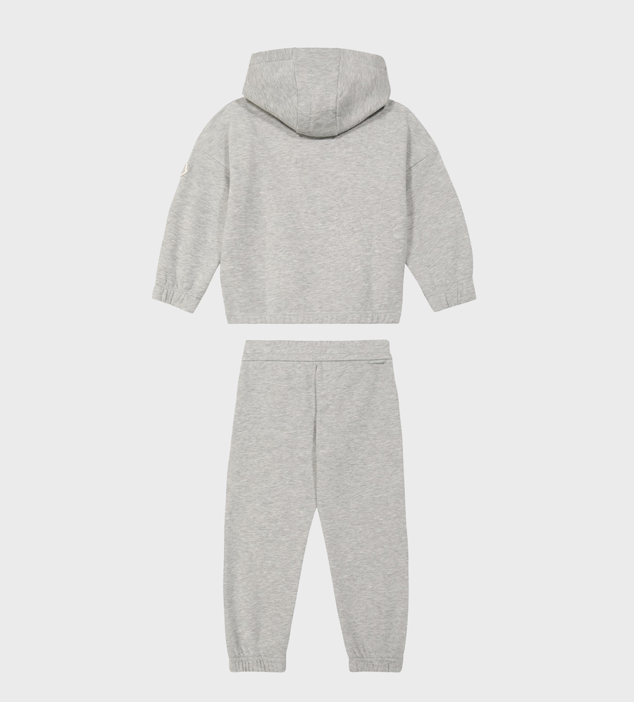 Cotton Tracksuit Set Grey