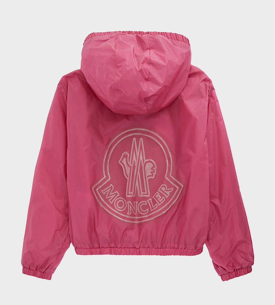 Terbish Hooded Windbreaker Pink