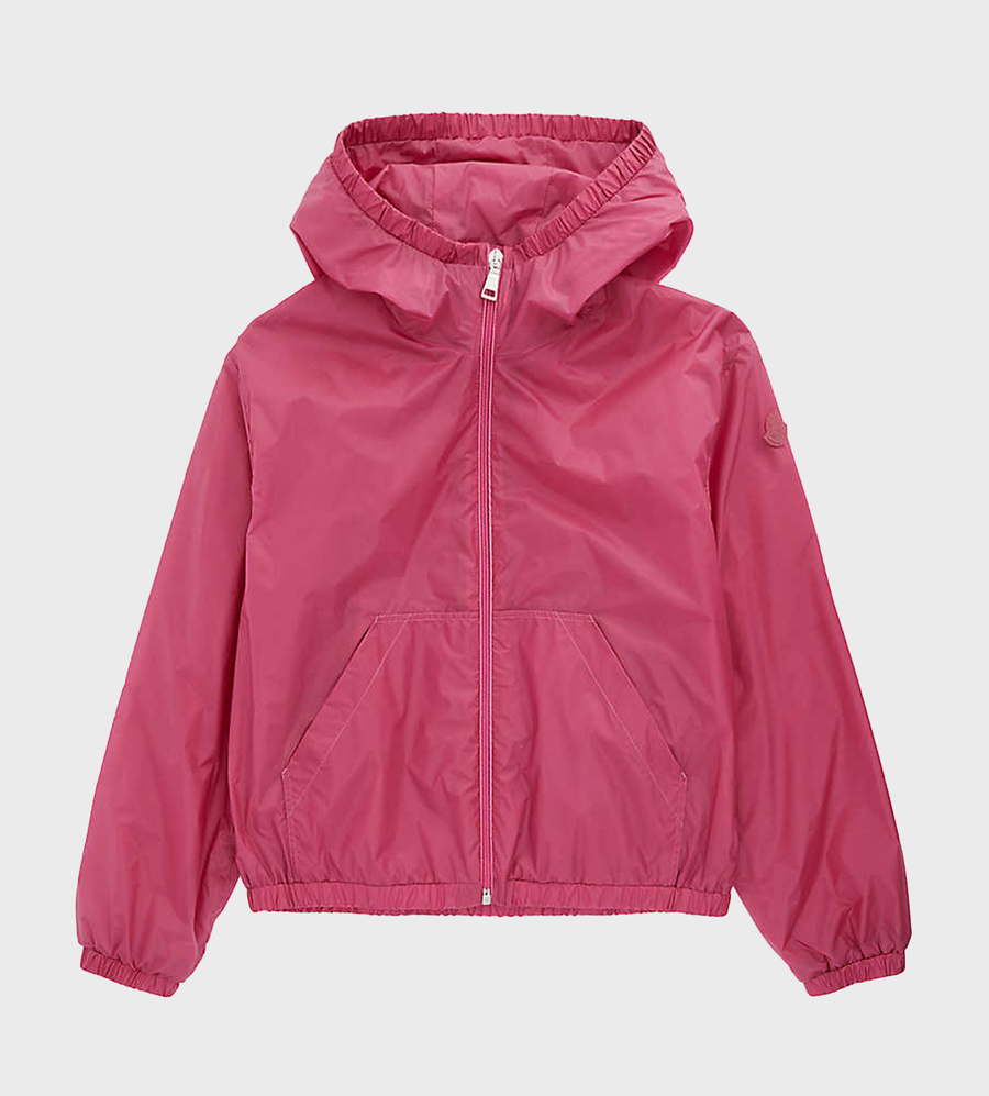 Terbish Hooded Windbreaker Pink