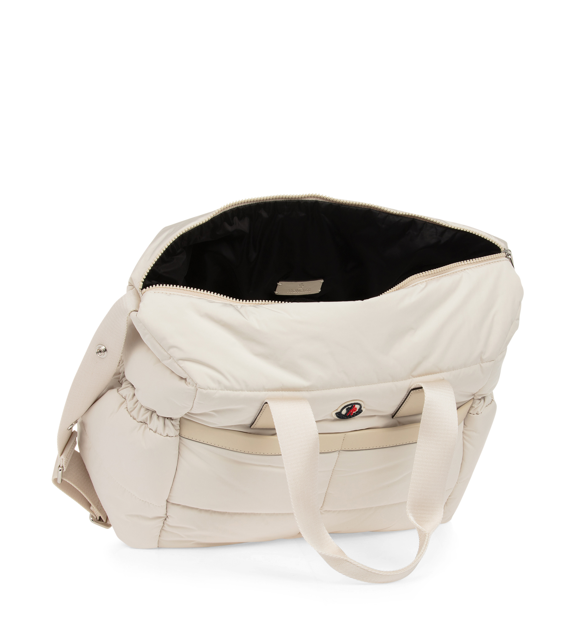 Moncler Nylon Diaper Bag Beige