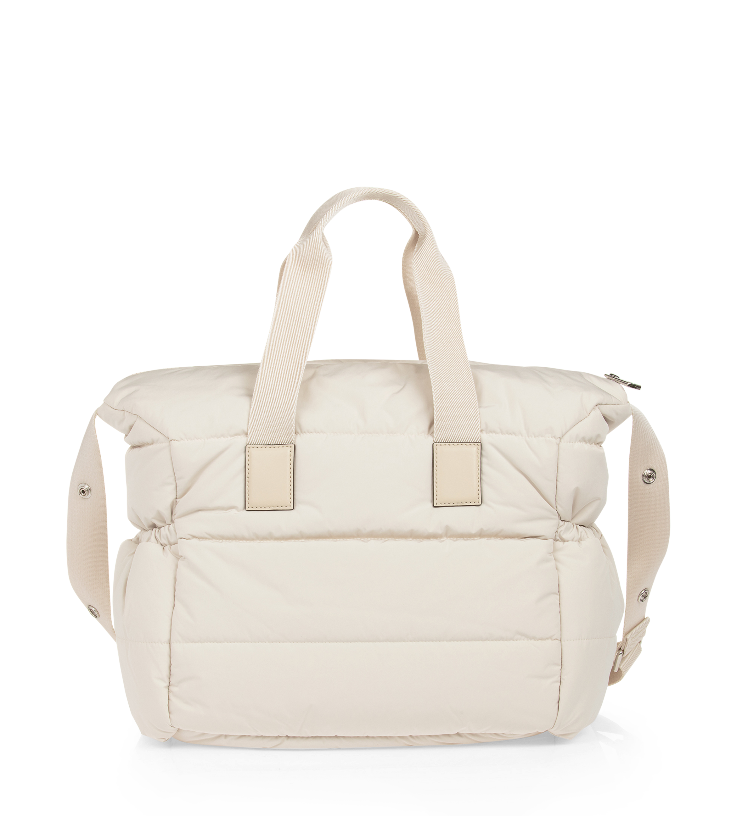 Moncler Nylon Diaper Bag Beige