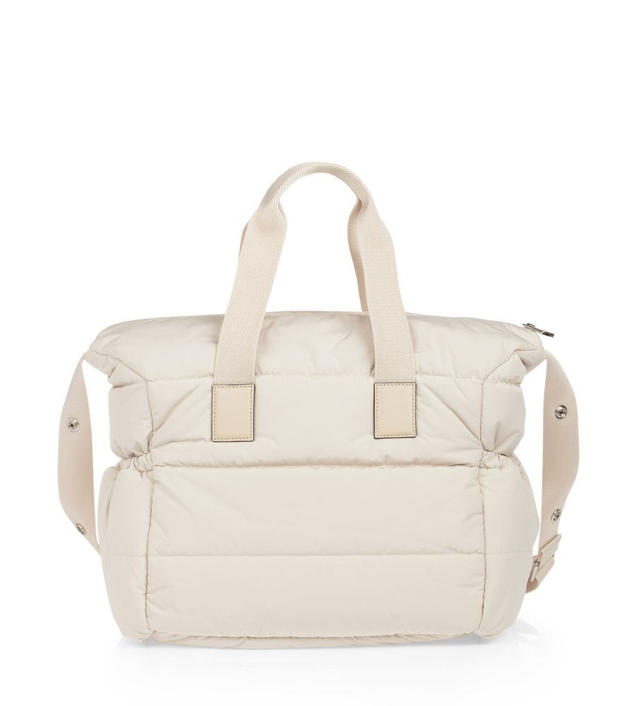 Moncler Nylon Diaper Bag Beige