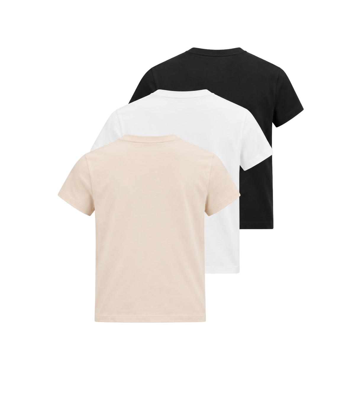 Moncler KSS26 8C00034 89AT9 3P2 SS T-shirts, 3 stuks