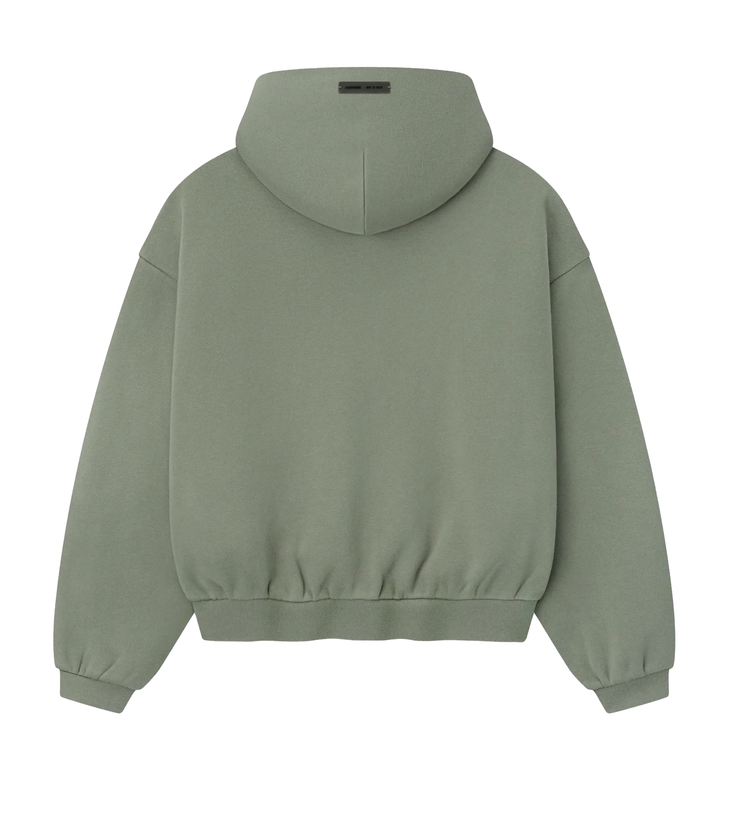 Fear of God Essentials 90s Fit Fleece Hoodie in Moss (Kids)