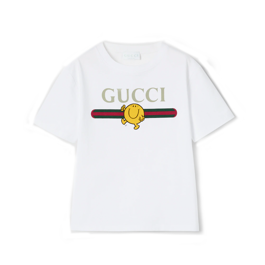 Gucci x MR. MEN™ Print T-Shirt in White (Kids)