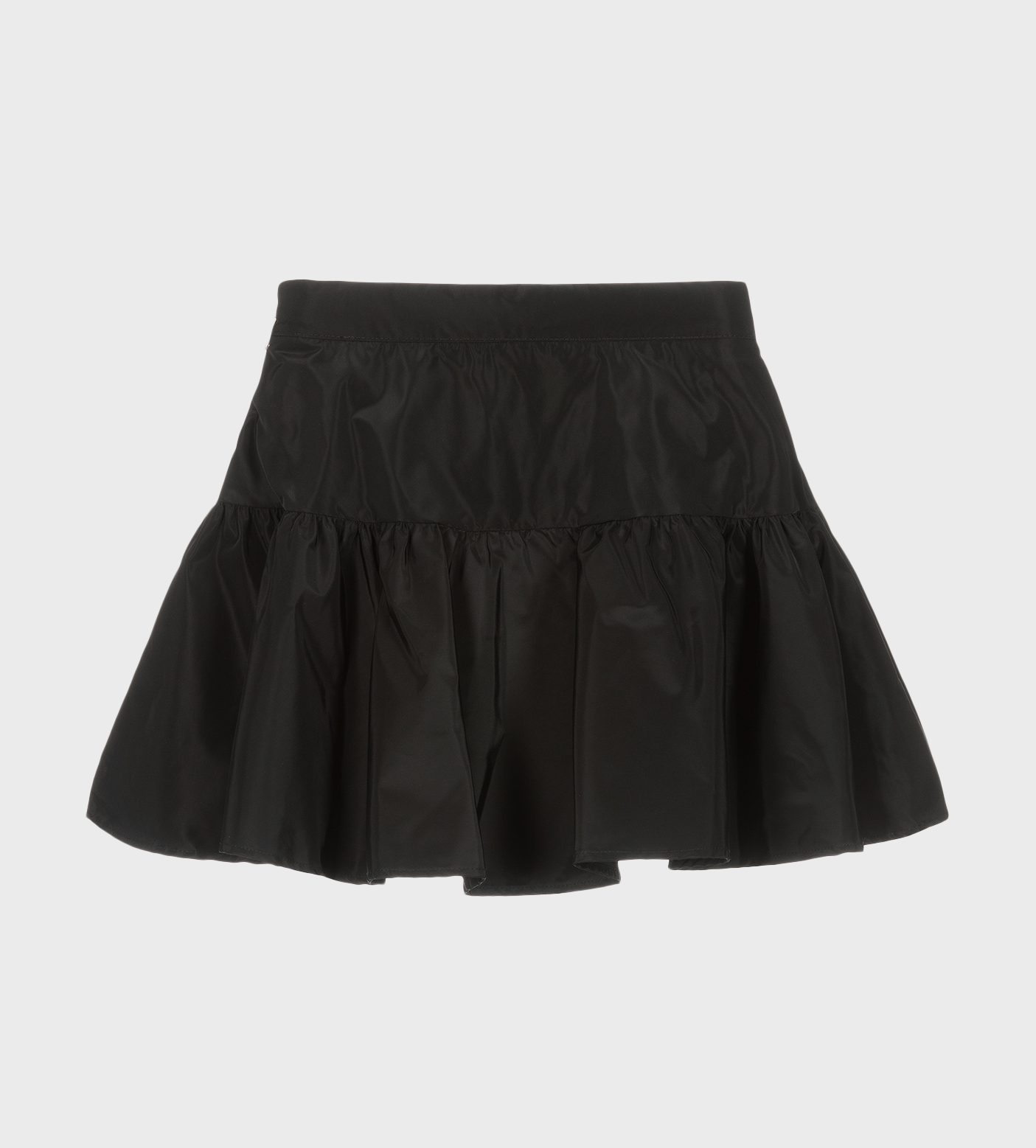 Taffeta Mini skirt Black
