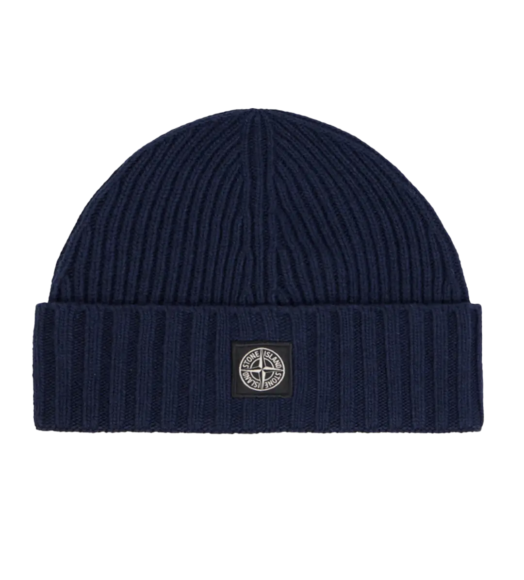 Stone Island Junior Knitted Beanie in Navy (Kids)