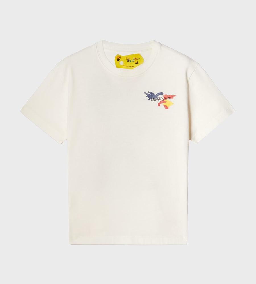 Arrow Camou Print T-shirt White