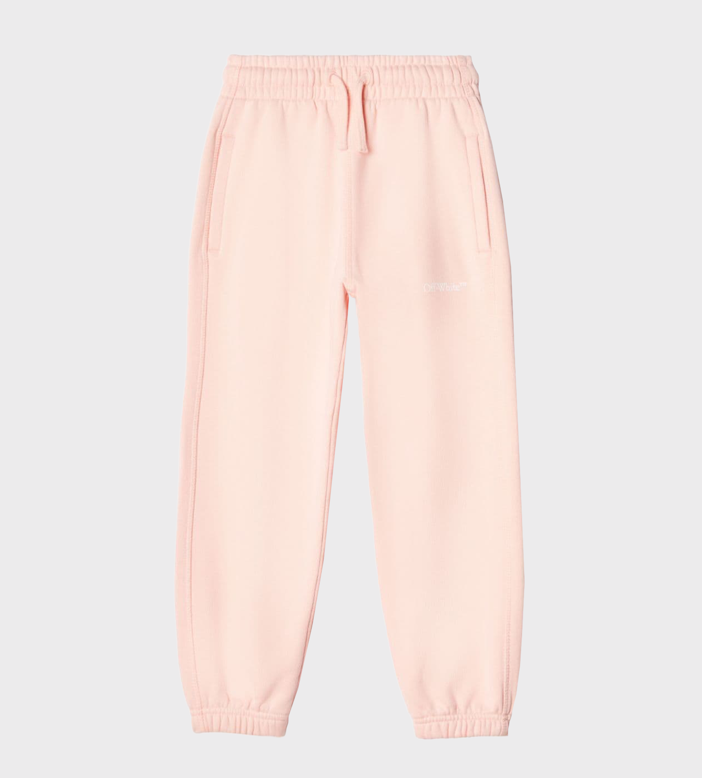Logo Cotton Track Pants Pink