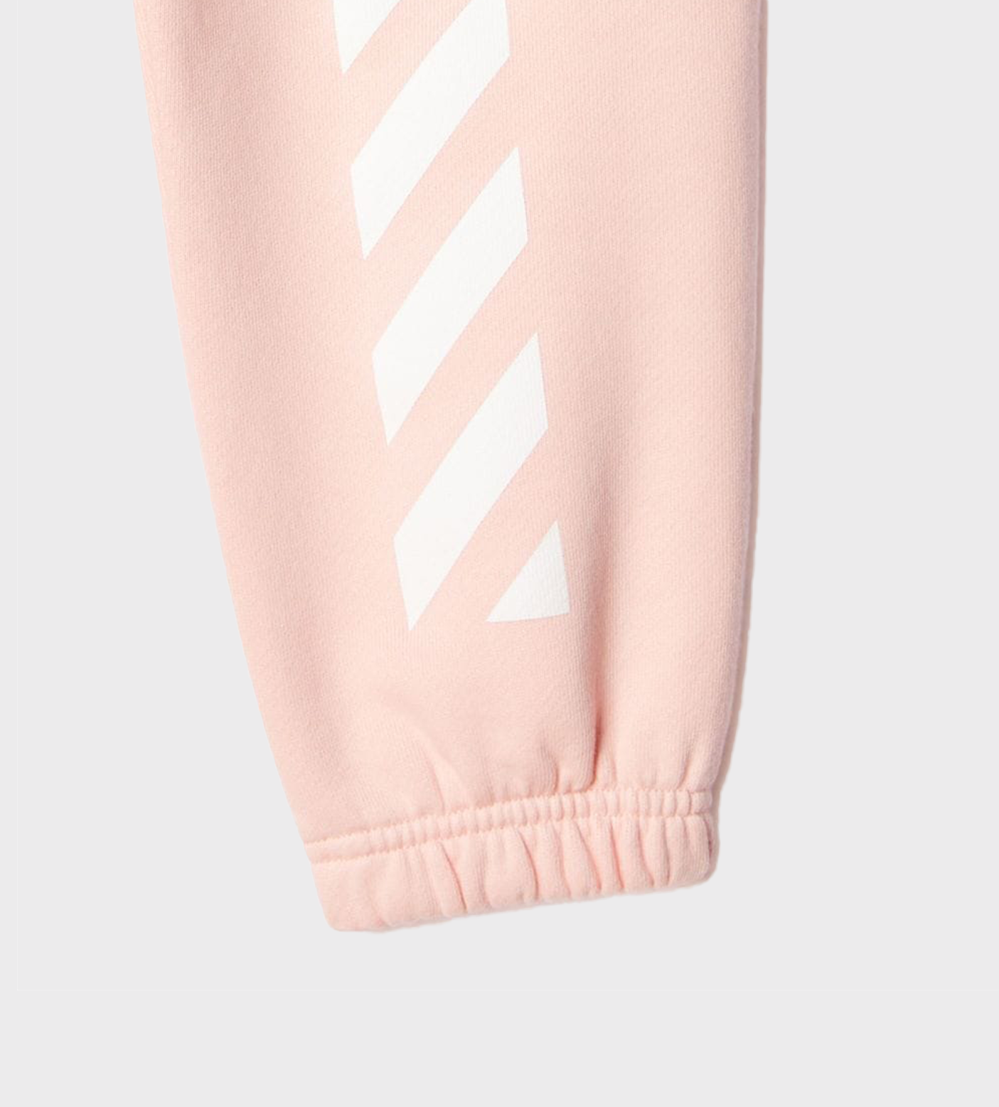 Logo Cotton Track Pants Pink