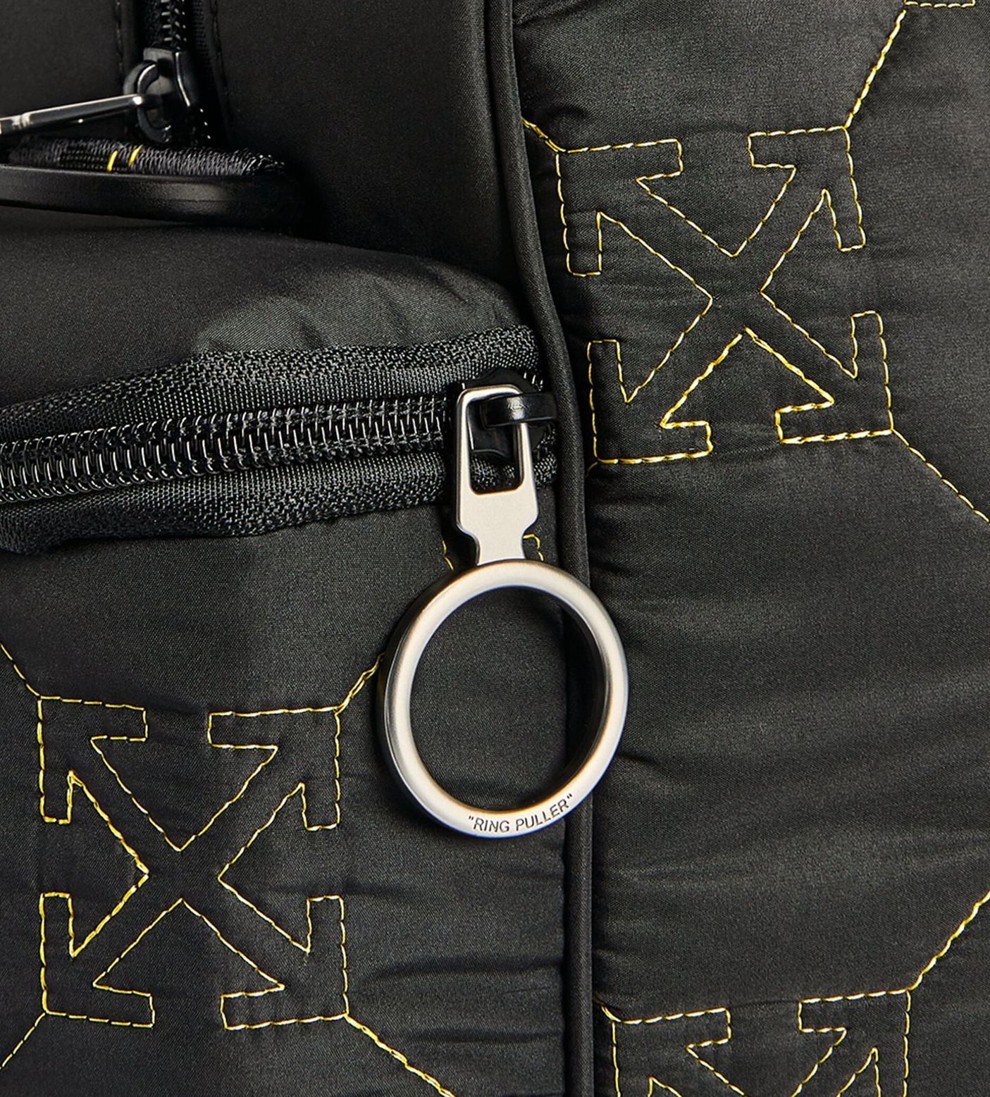 OW Logo Diaper Bag Black