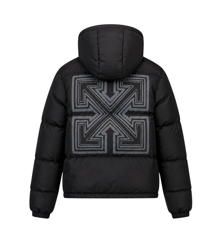 Kids Logo Padded Winter Jacket Black