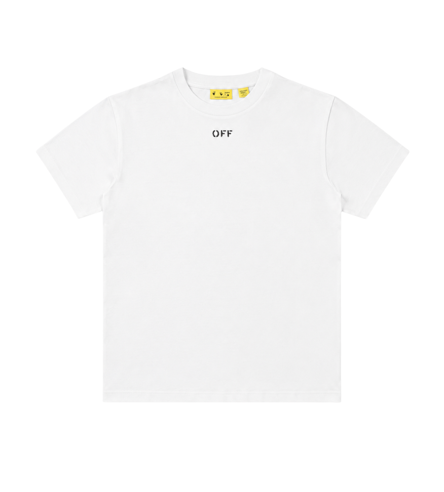 Kids Arrow Paint Logo T-Shirt White