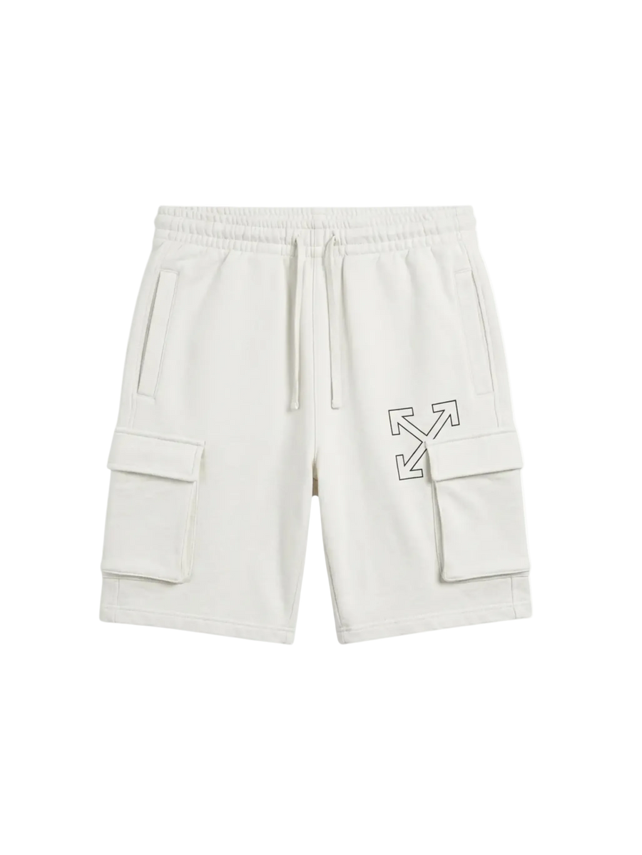 Off-White Arrow Cargo Sweatshirt in White