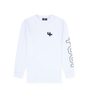 Outline Longsleeve Cuffed wit
