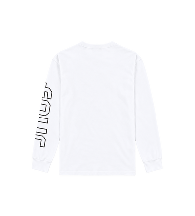 Outline Longsleeve Cuffed wit