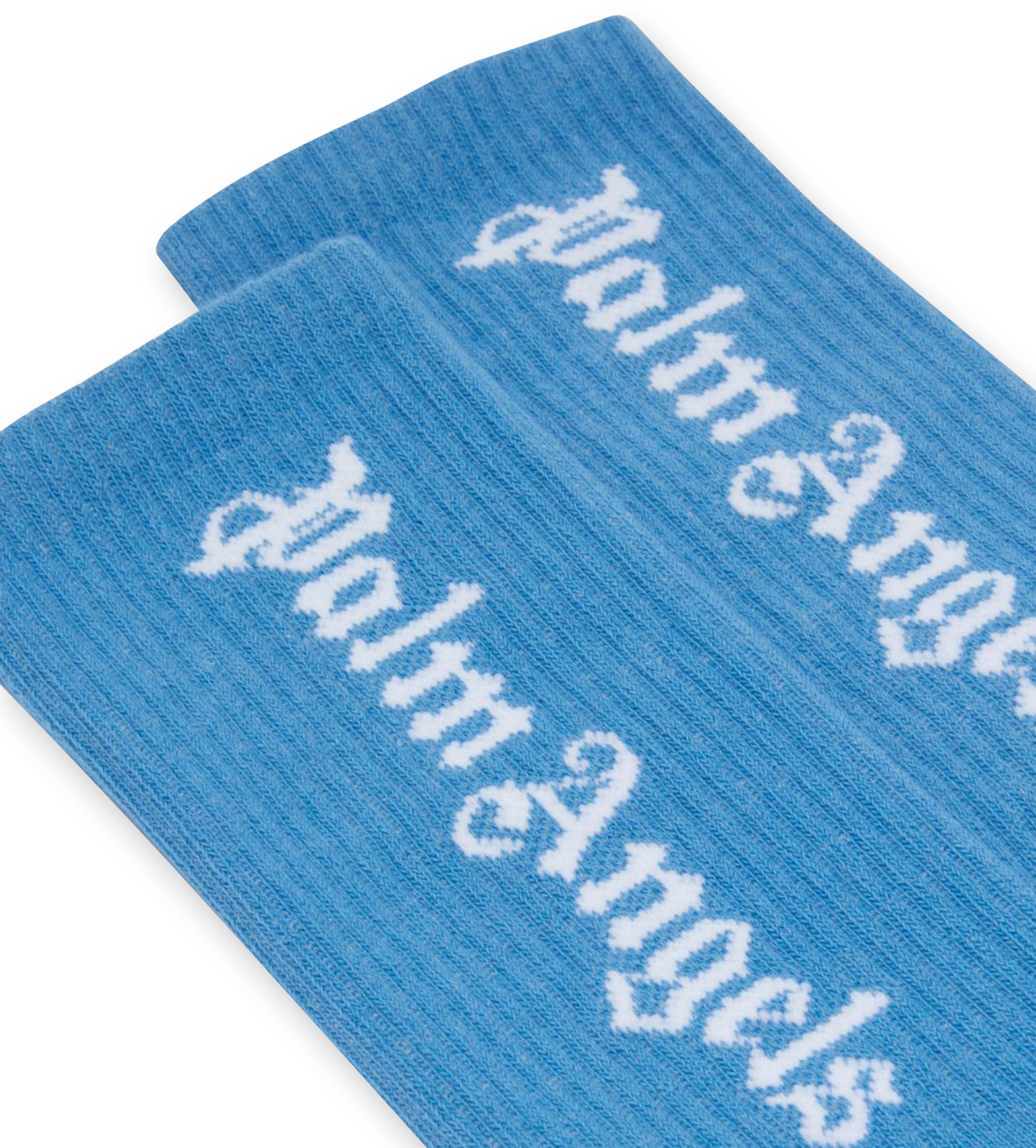 Palm Angels KSS25 Socks - Light Blue