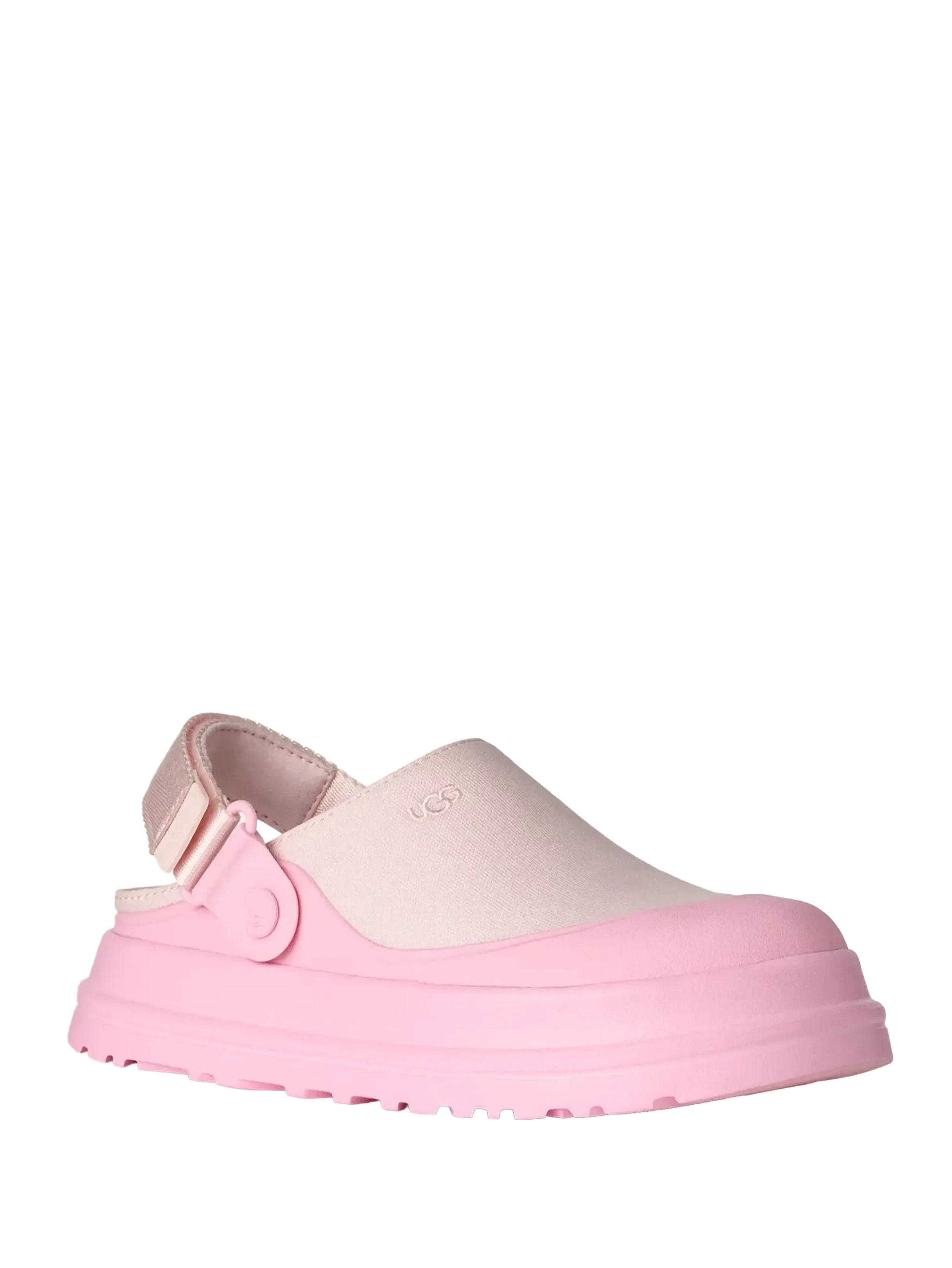 UGG GoldenGlow canvas klomp in roze