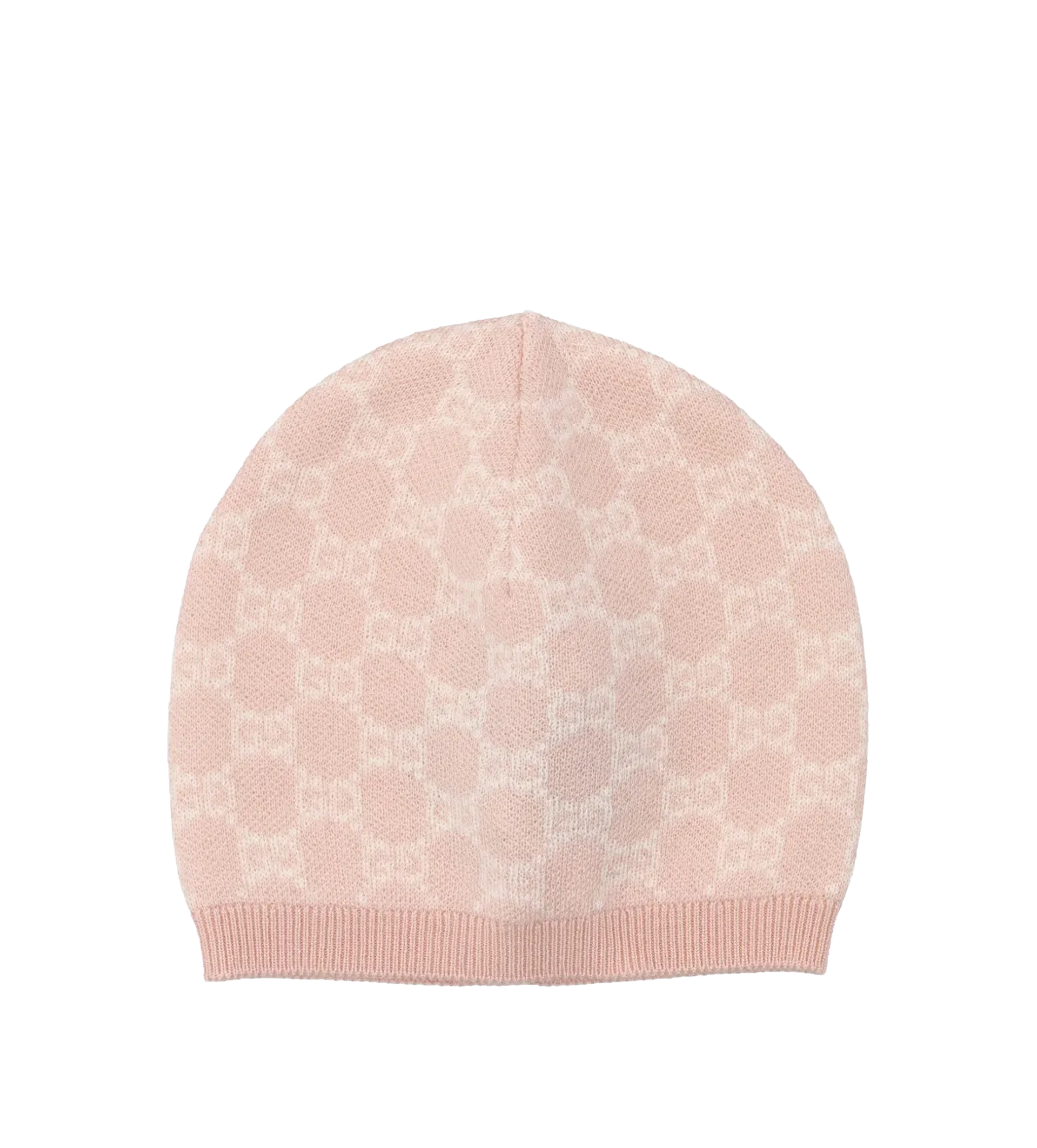 Baby GG Wollen Muts Roze/Ivoor