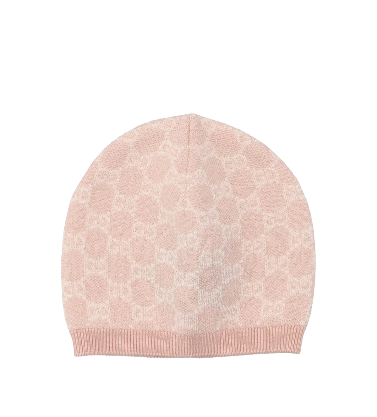 Baby GG Wool Hat Pink / Ivory