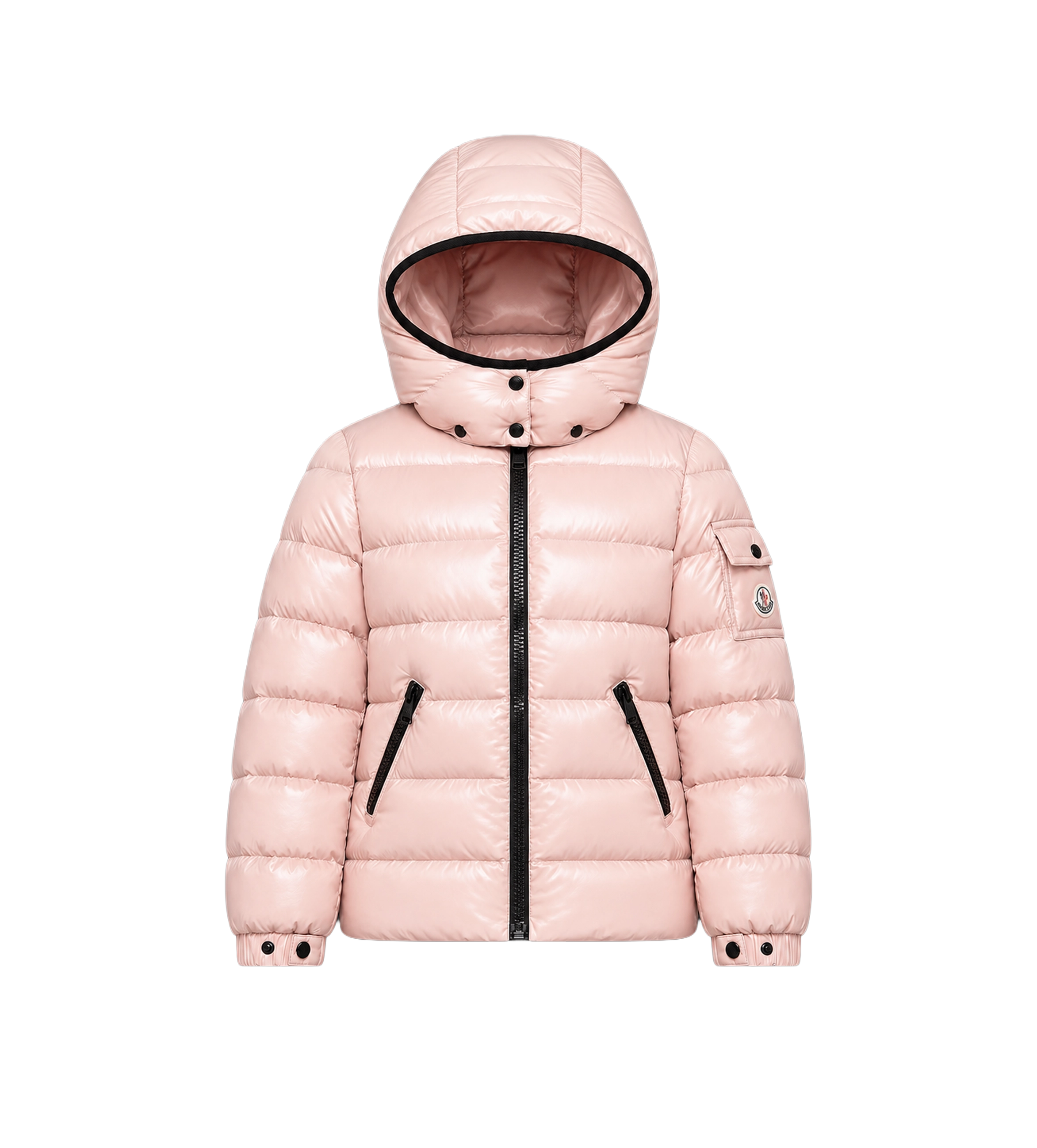 Bady donsjas met capuchon Roze