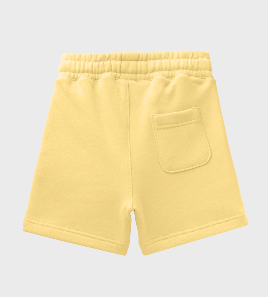 Baby Logo Shorts Pastel Yellow
