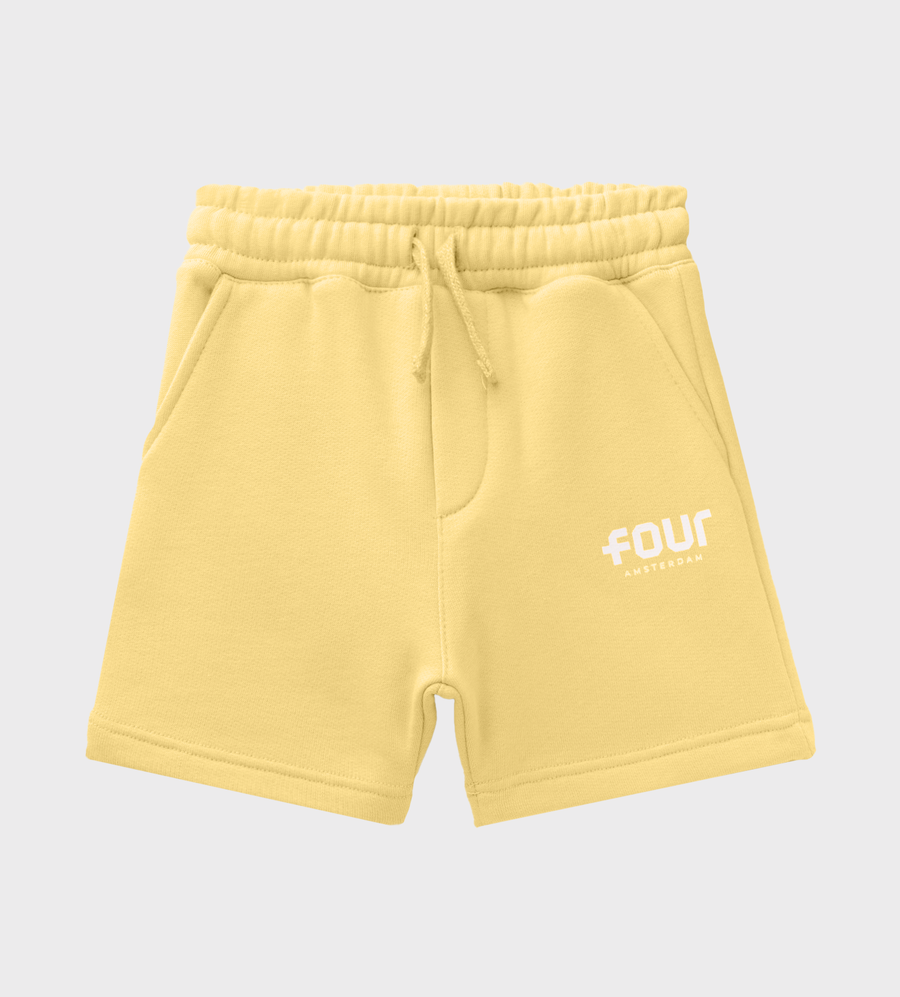 Baby Logo Shorts Pastel Yellow