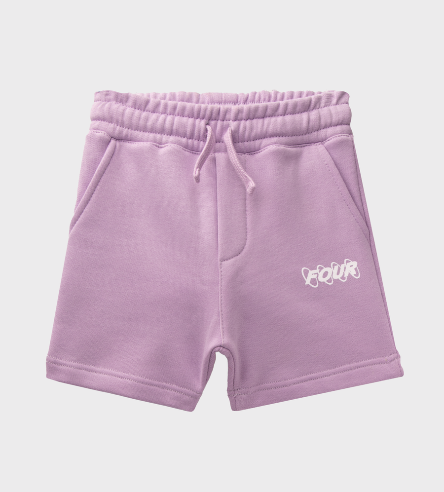 Baby Circles Shorts Pastel Lilac
