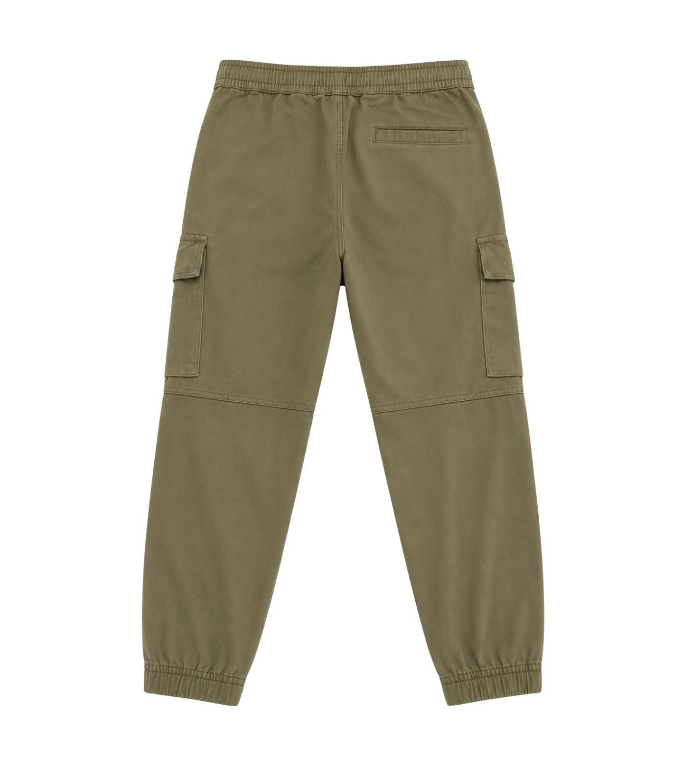 Kids Cargo Trousers Mud Green
