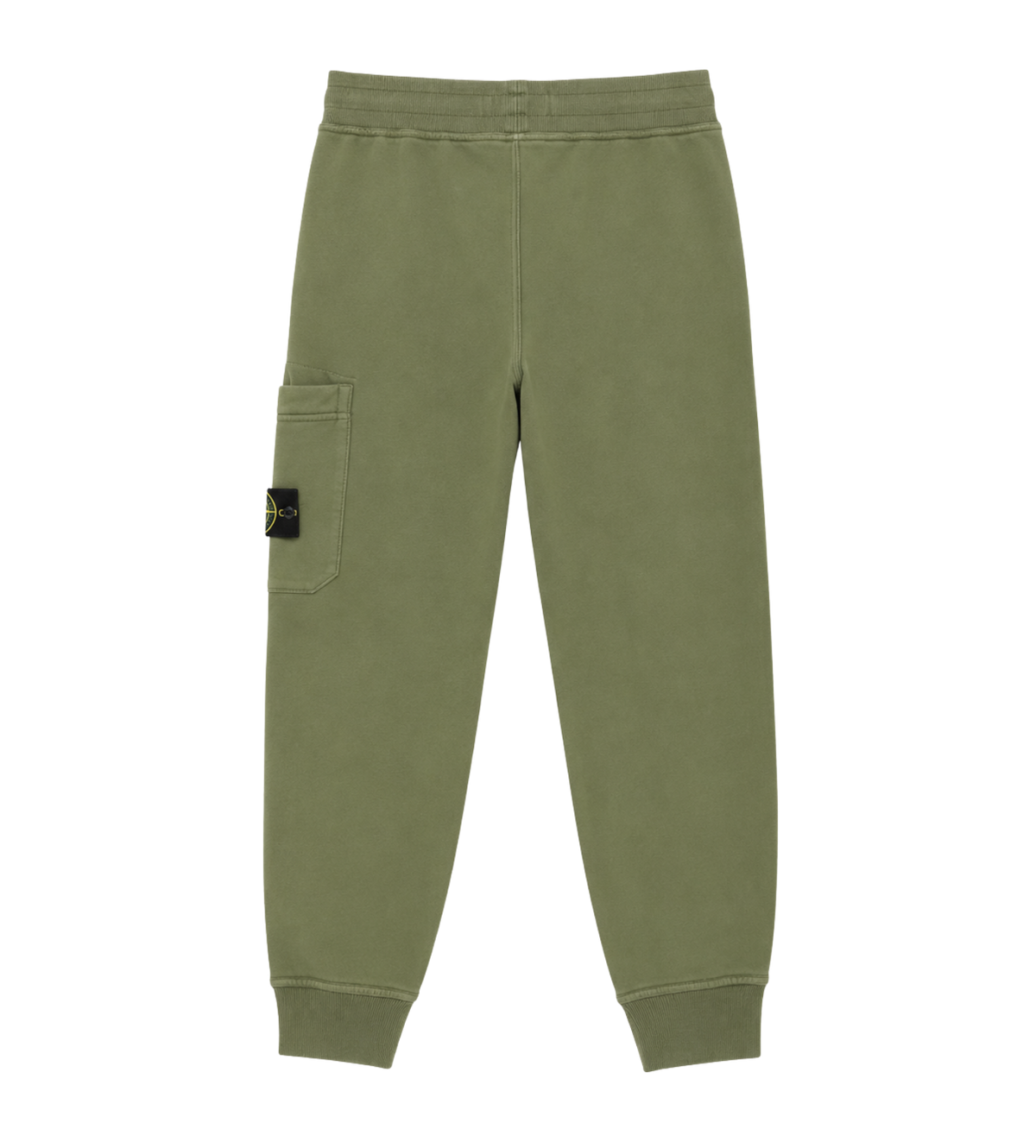 Kids Logo Patch Cargo Pants Green