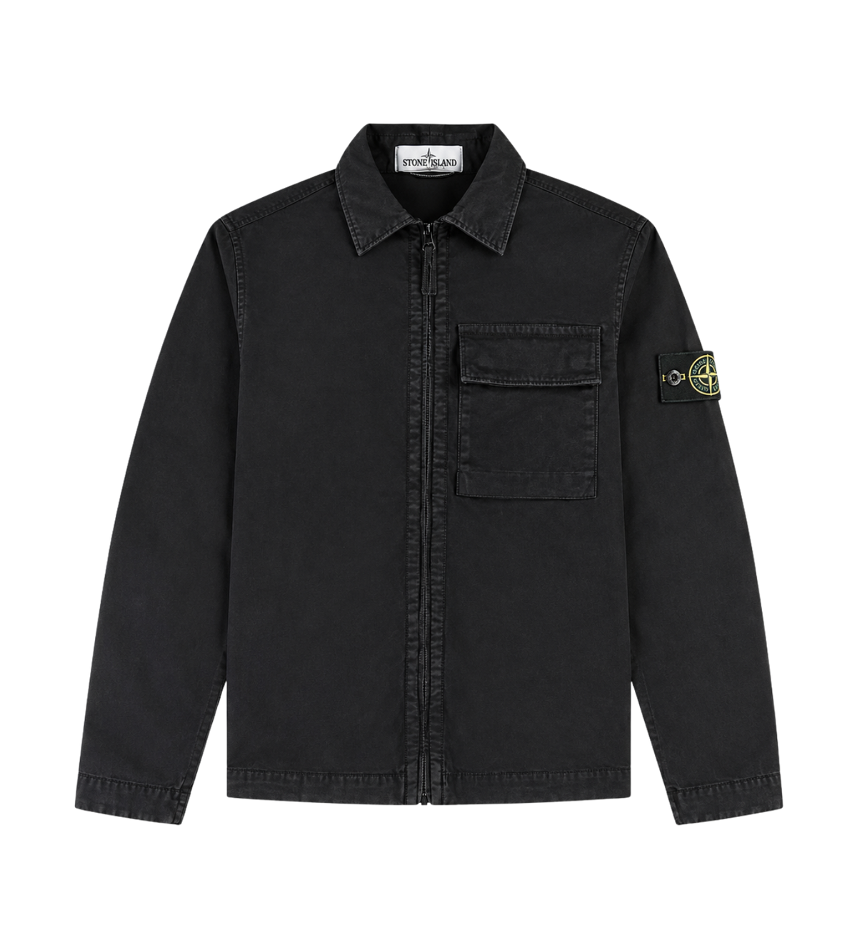 Kids Overshirt met Logo Patch Mouw